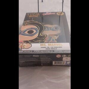 Funko Pop New Funko Pop Enamel Pin Ms. Marvel SE Target Exclusive With Removable